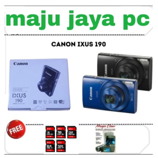 CANON IXUS 190 / KAMERA CANON IXUS 190 DIGITAL CAMERA