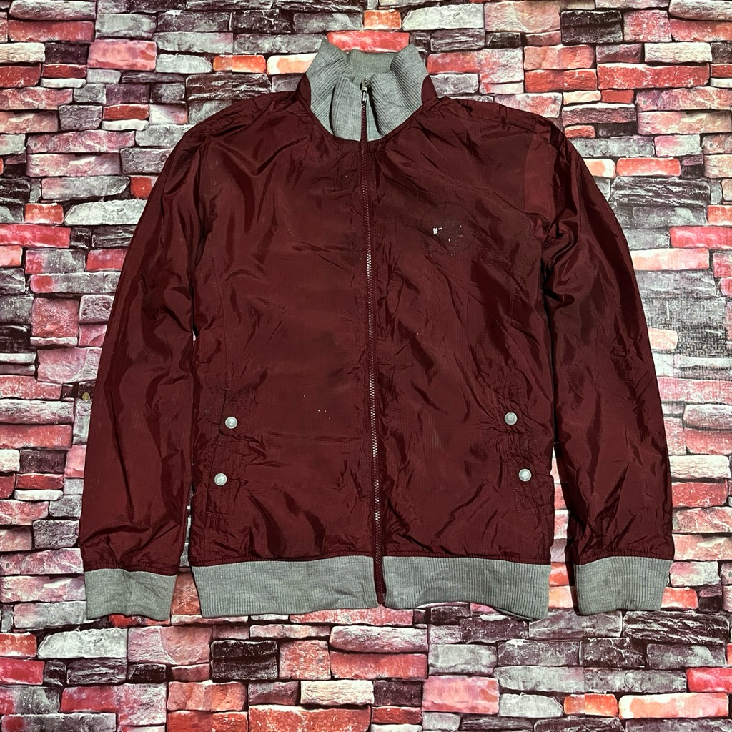 Jaket bomber JDX ( Size M || Lebar dada 55 CM panjang 66 CM )