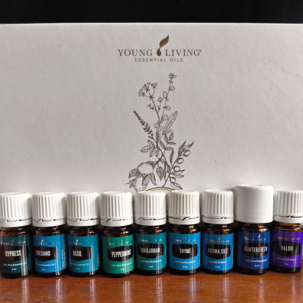 YL rdt raindrop technique set young living oil
