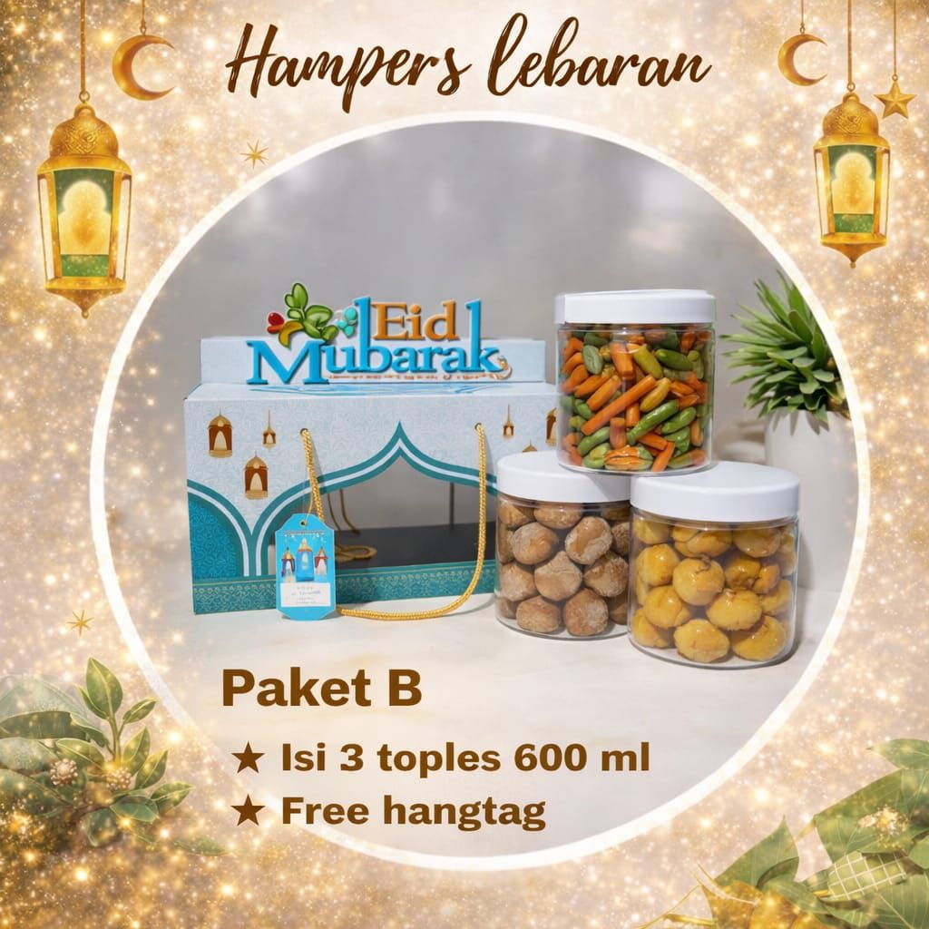 Hampers kue kering / Hampers Snack / Hampers lebaran Pekanbaru