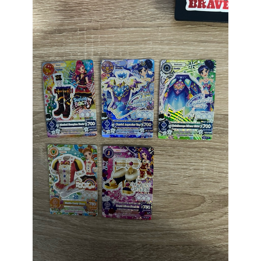 Premium Aikatsu Cards / Kartu Premium Aikatsu (Zodiac, Basic, Rare)