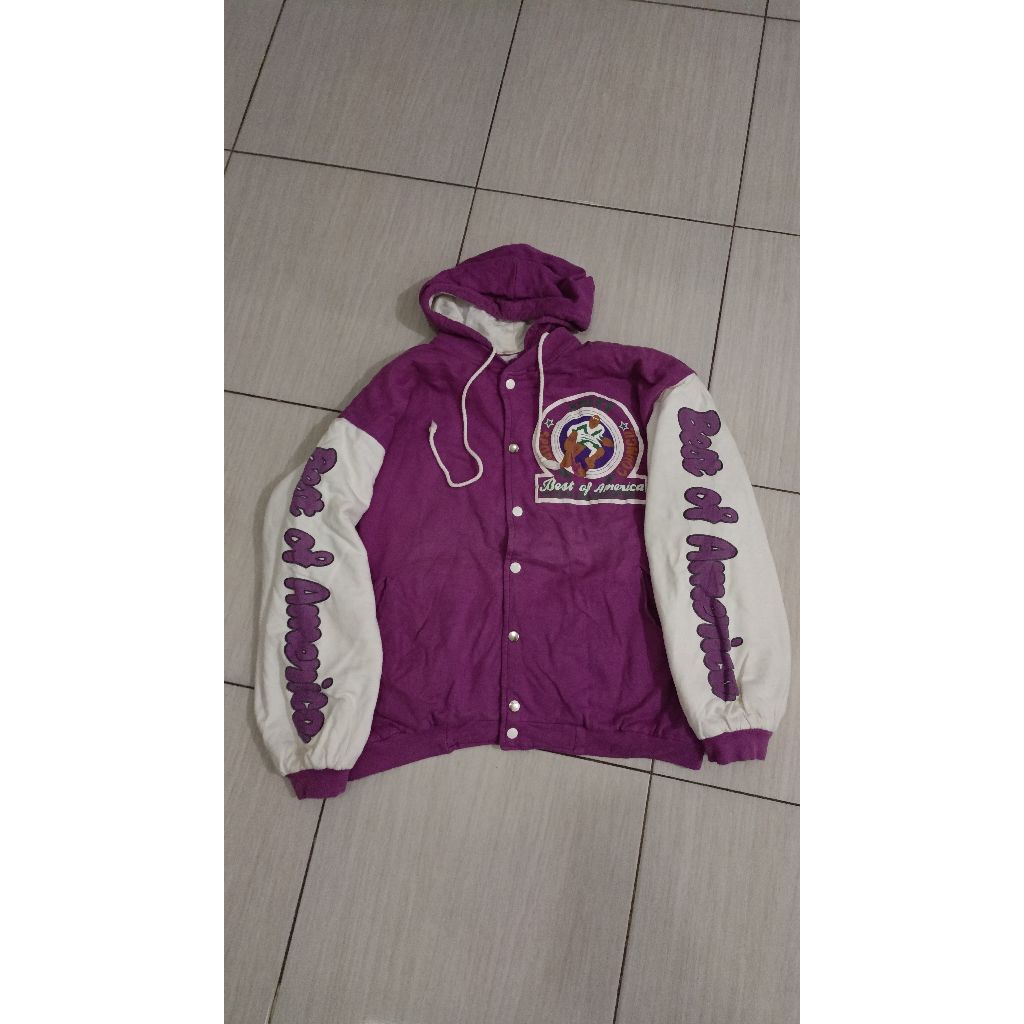 jacket bomber/varsity hockey vintage
