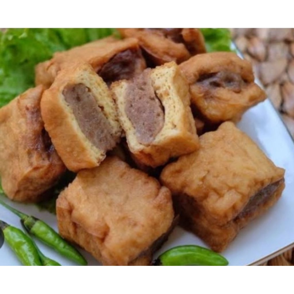 Tahu Bakso Daging sapi gurih enak frozen isi 10
