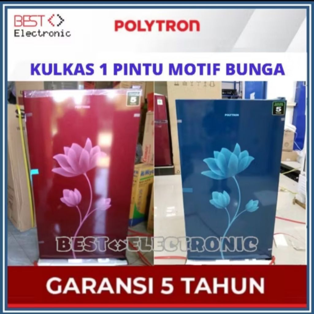 KULKAS 1 PINTU POLYTRON PRB 179 PRB179 PRB-179