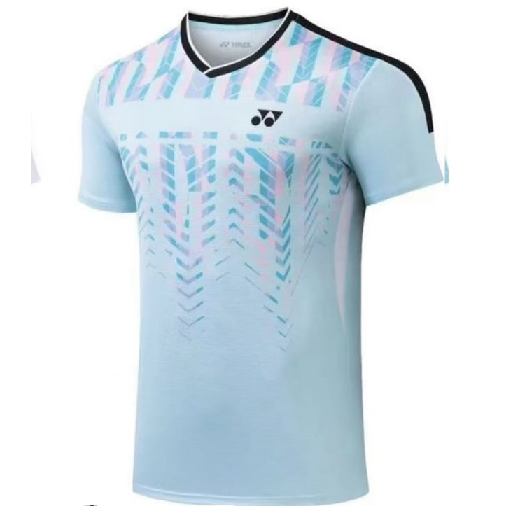 Baju Badminton Jersey Badminton Yonex Import YY Biru Muda