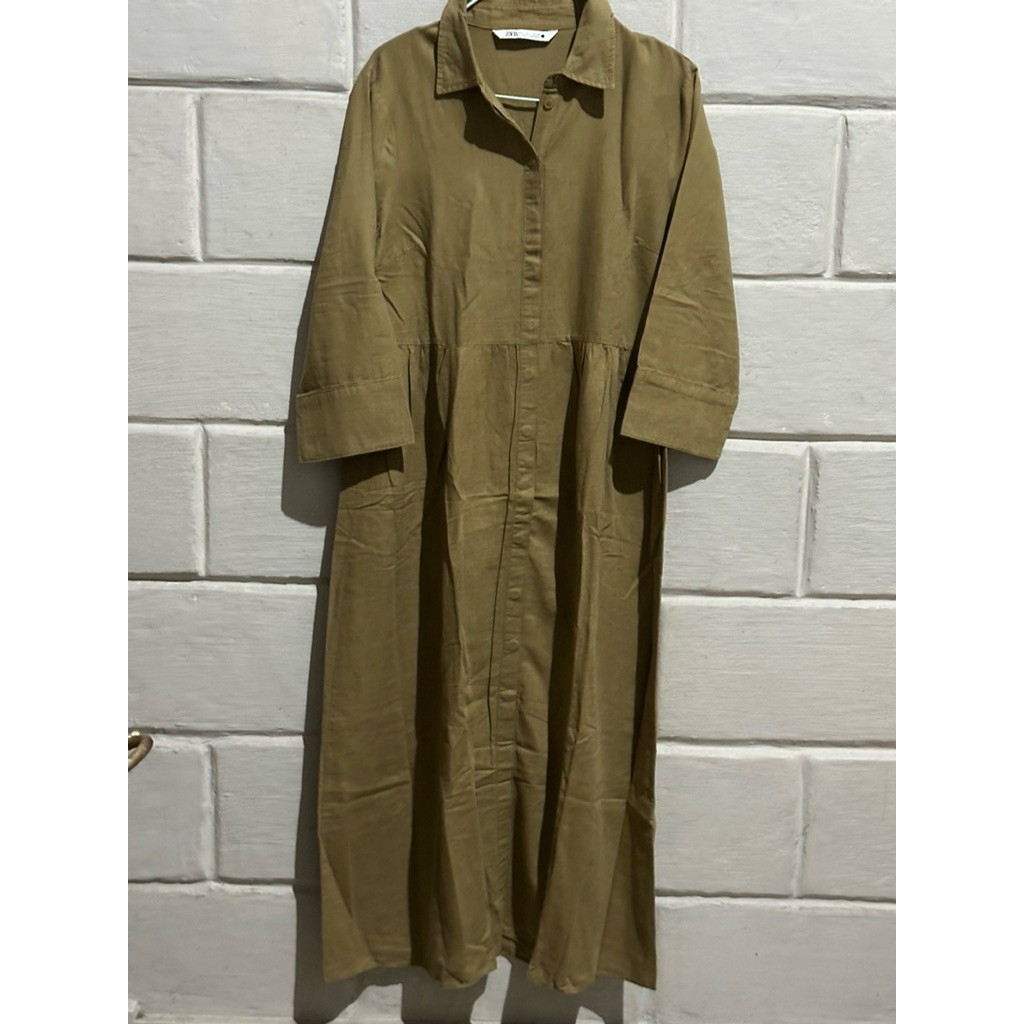 prelove zara shirt dress