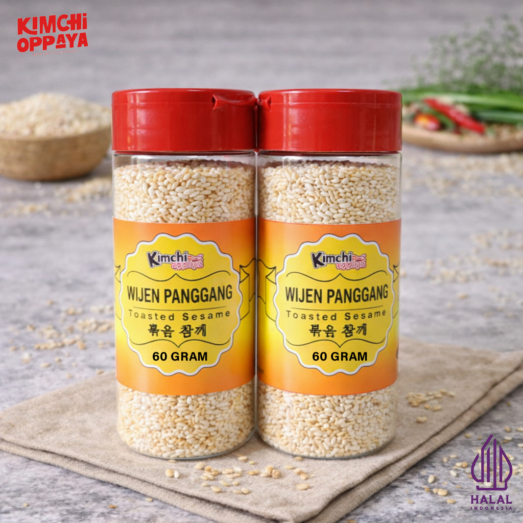 Biji Wijen Panggang 60 Gram / Sesame Seeds Roasted Korea 60 Gram BIJI WIJEN PANGGANG 50 GRAM