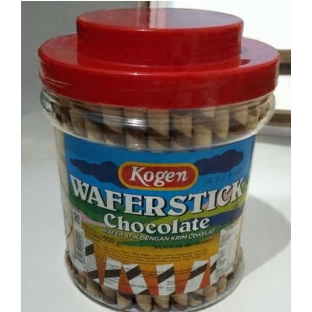 Wafer stick kogen  500gr free bubble packing NO RETUR NO KOMPLAIN