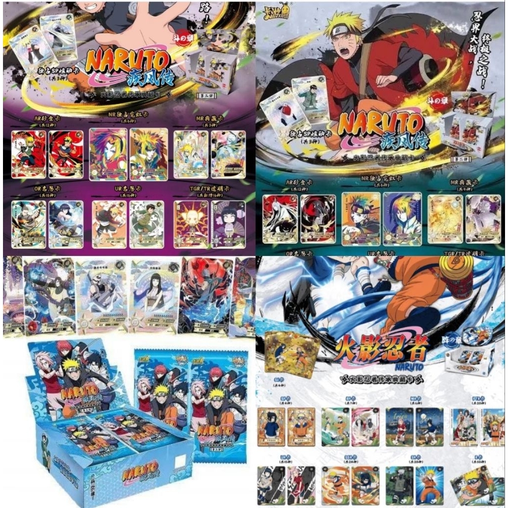 [[ 100% ORI ]] BOOSTER BOX CARD NARUTO KAYOU SEGEL TCG CCG LITTLE DINO