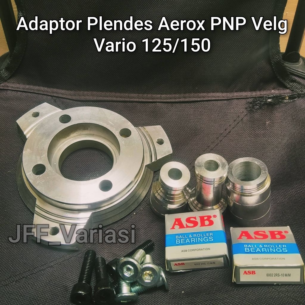 Adaptor Disc Aerox/Nmax Pnp Velg Vario/Adaptor Plendes Aerox Pnp Velg Vario 125/150