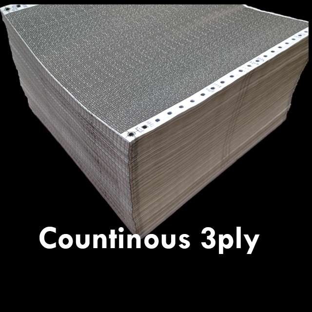 10 sheet kertas slip gaji confidential carbonized 3 ply