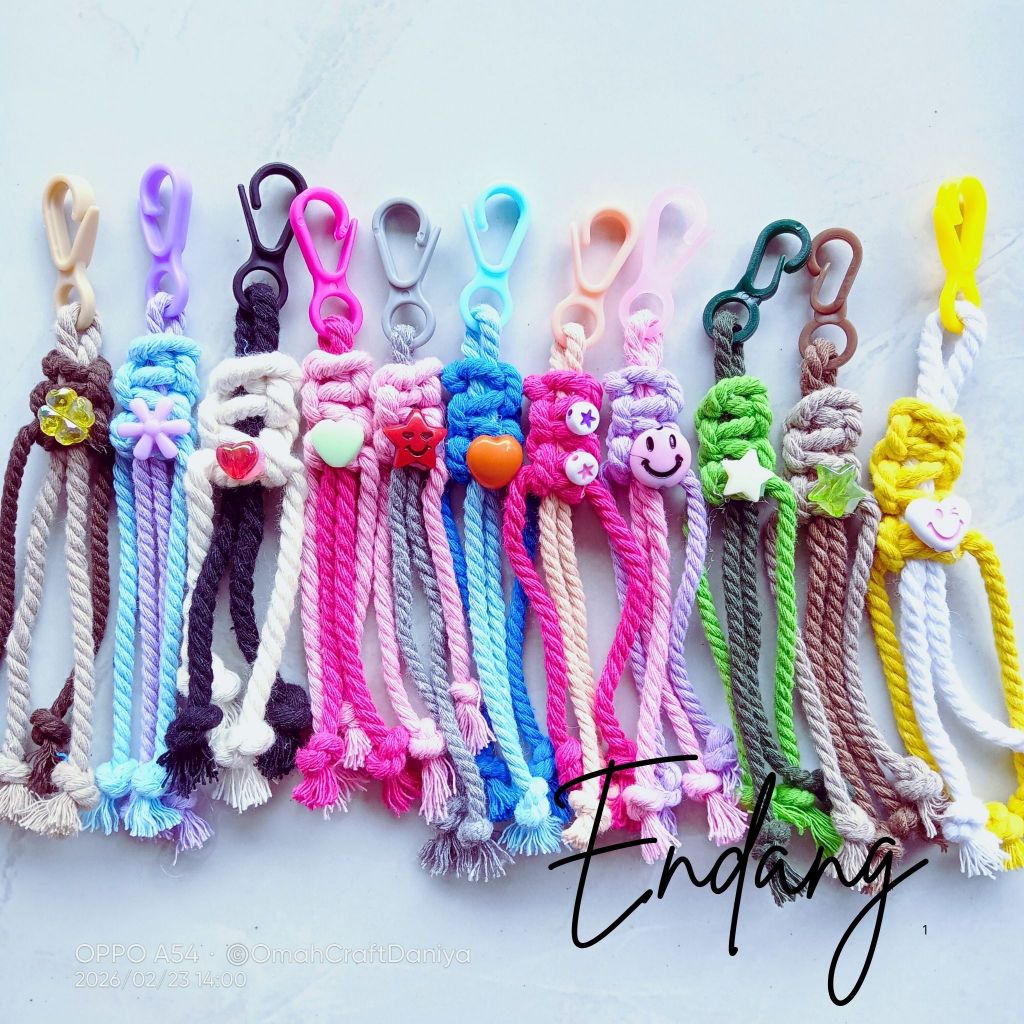 Gantungan Souvenir Pernikahan Aesthetic Macrame/Souvenir Pernikahan Unik
