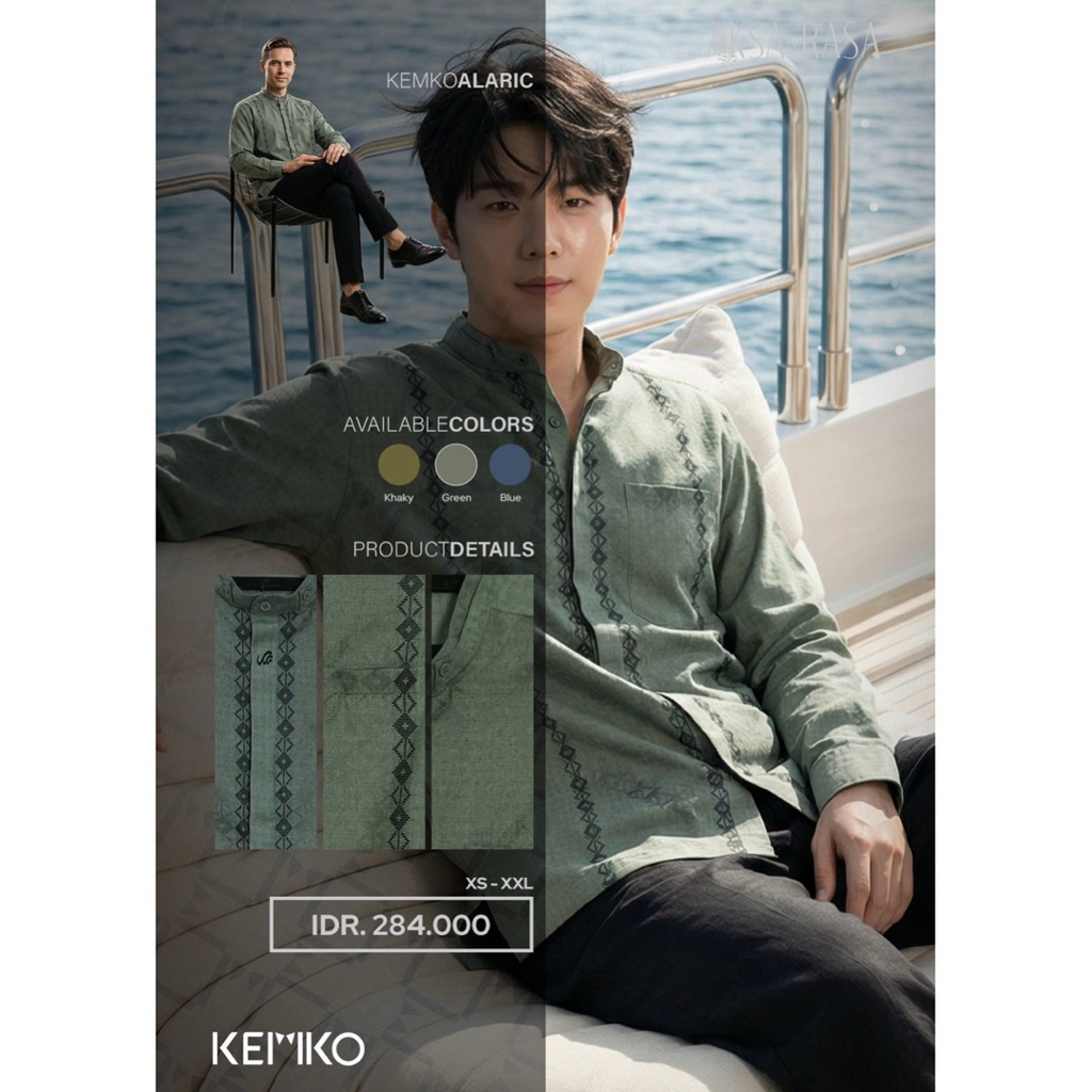 Rabbani - baju koko pria KEMKO ALARIC MST