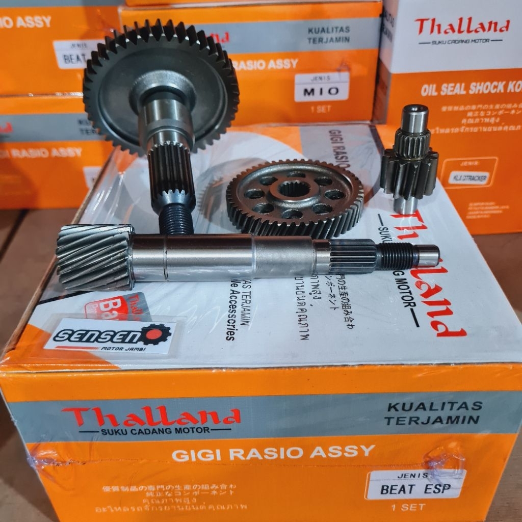 GIGI RASIO SET GIGI RASIO KOMPLIT BEAT ESP BEAT FI SCOOPY FI THALLAND