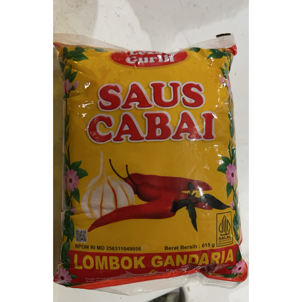 saus cabai lombok gandaria