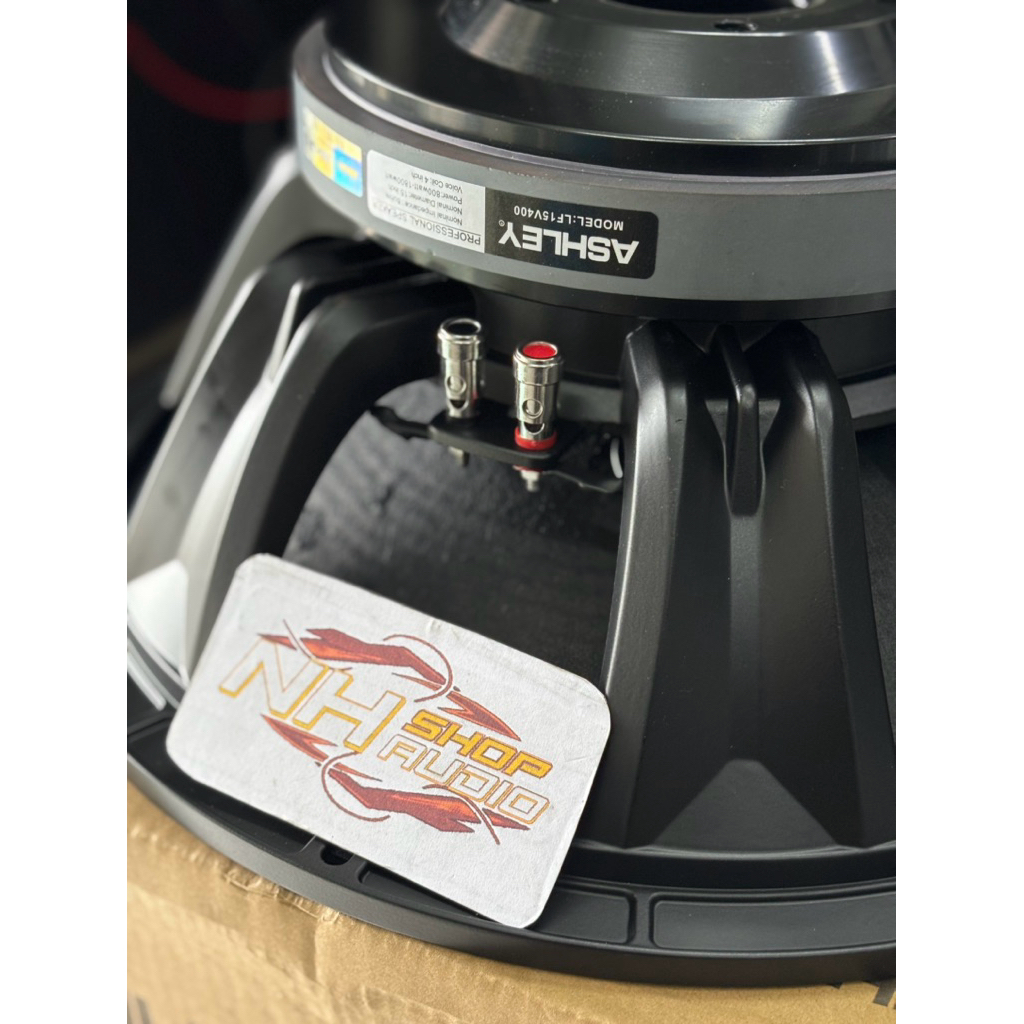 Speaker Ashley LF15V400 LF 15 V400 LF 15V400 Original 15 inch 15 inchi Sub Low 800-1800 Watt Coil 4 