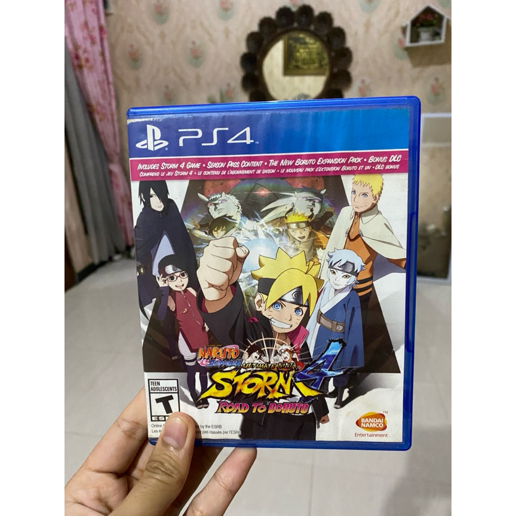 kaset ps 4 naruto shippuden storm 4 second