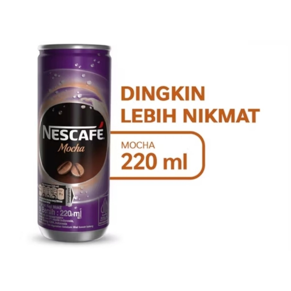 Nescafe kaleng 220 ml isi 24 kaleng