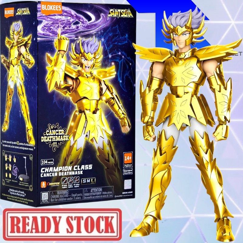 BLOKEES Saint Seiya Cancer Deathmask 11 Champion Class Buluke Plamo 75012