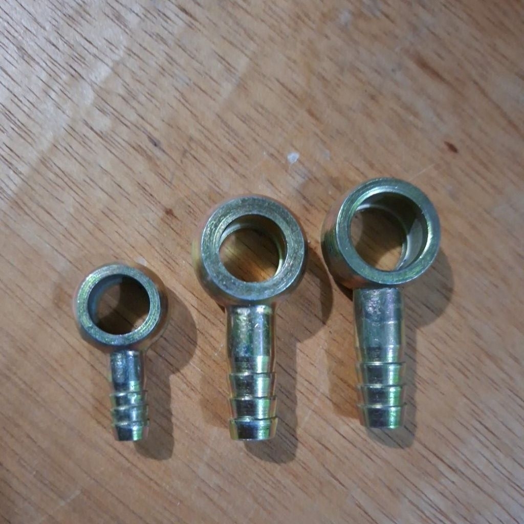 nepel selang solar / nepel raket 12 mm, 14mm, 16mm