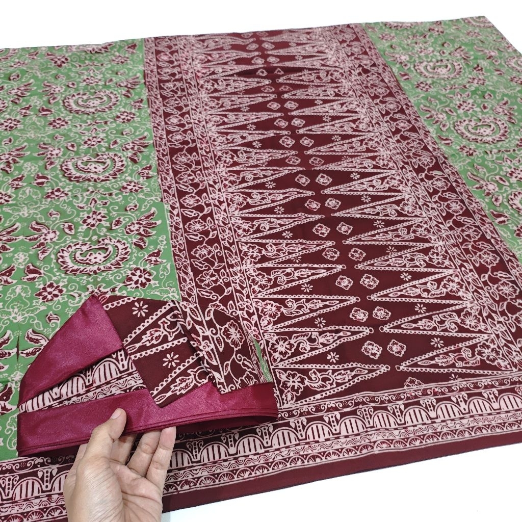 Lacak Jambi dan Sarung set tanjak ikat kepala pria all size