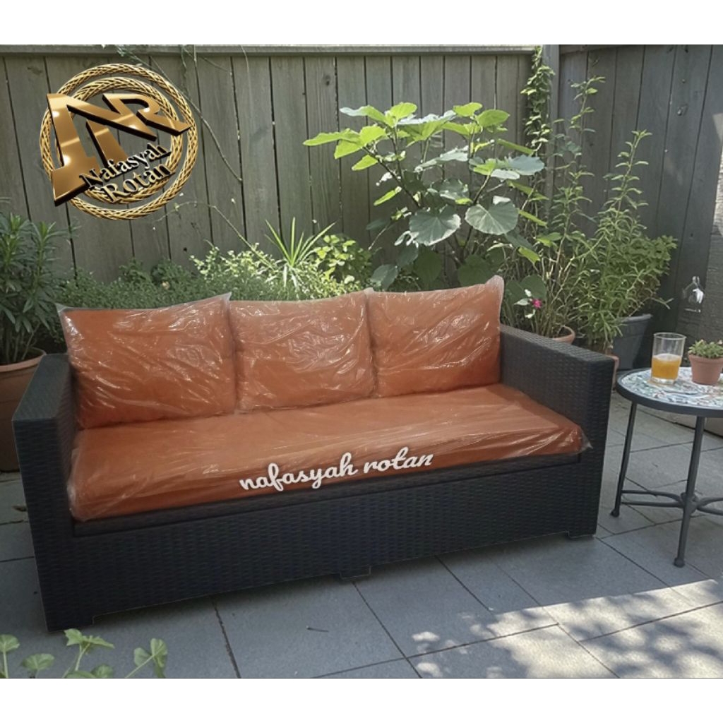 sofa peti & sofa laci bahan rotan sintetis original expor