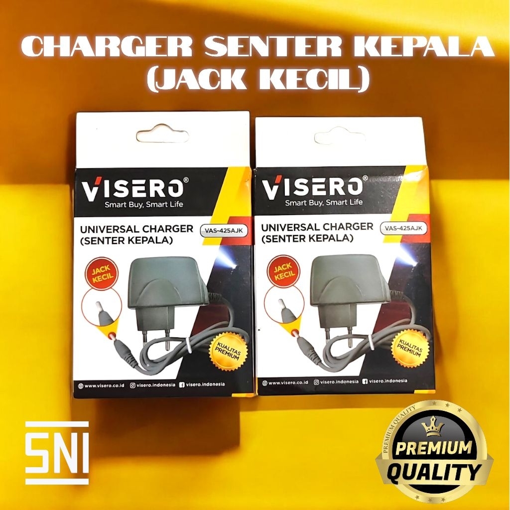 Cas Senter Kepala Kecil Visero
