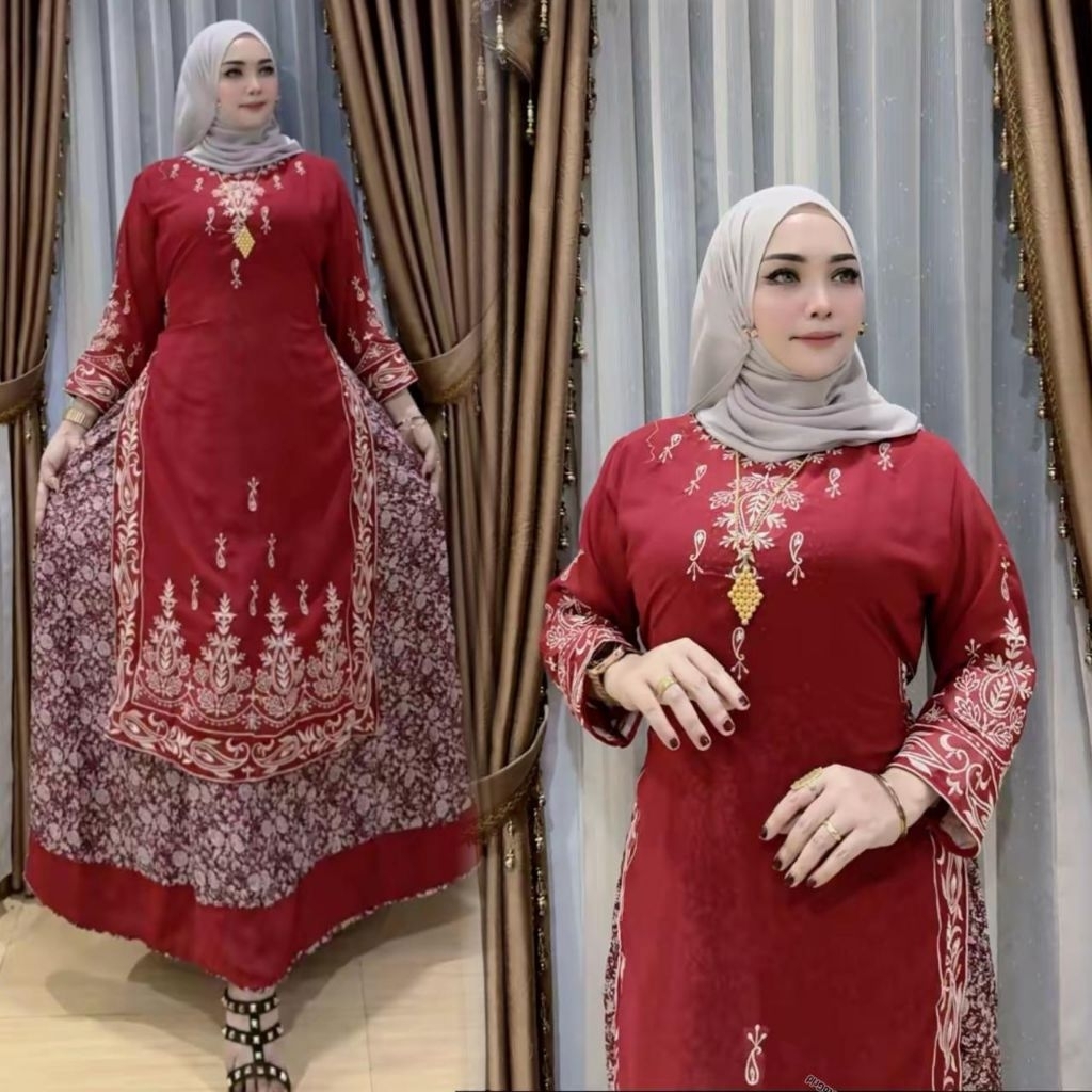 Gamis Hindi anarlidah kajol 1 terbaru