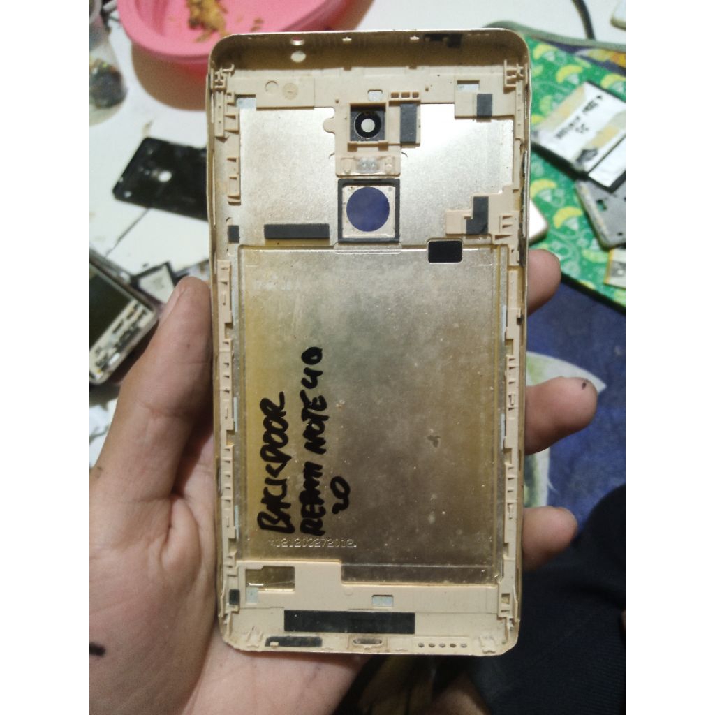 Backdoor Redmi Note 4 Qualcomm Original Cabutan Second