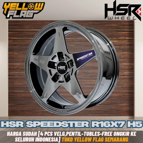 Velg Mobil Ertiga Apv Rush Xpander 16 Inch 5x114.3 Alloy Black Chrome Velg Mobil Ring 16 Palang 5