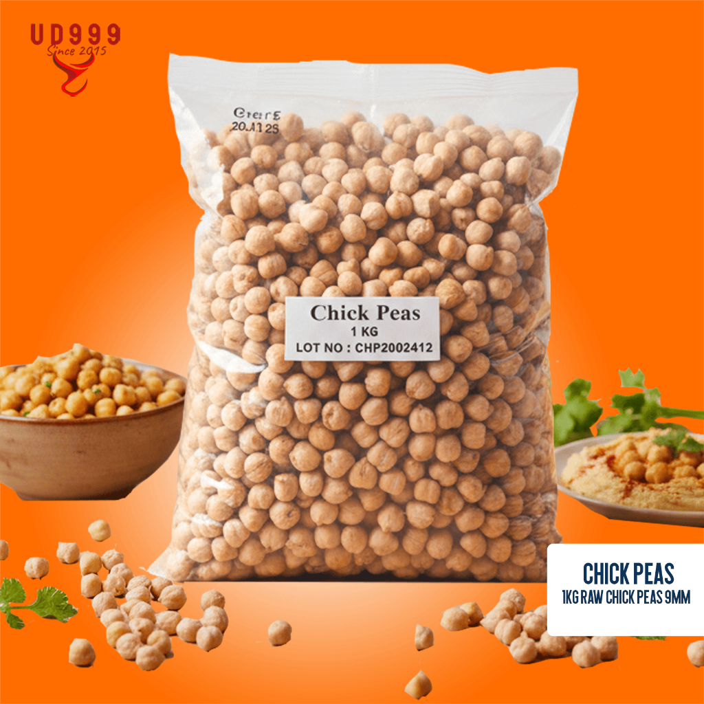 CHICK PEAS - 1KG RAW 9MM / 1KG KACANG GARBANZO MENTAH / 1KG KACANG ARAB MENTAH