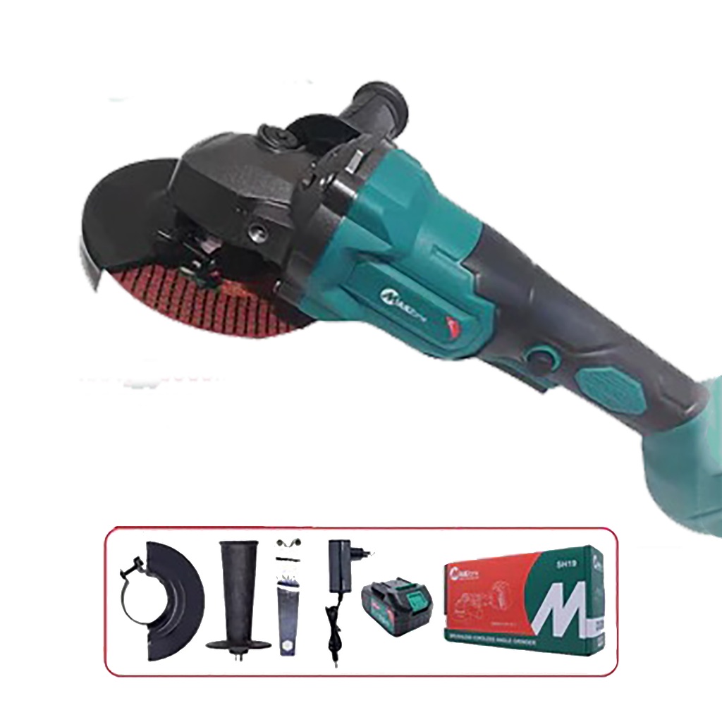 MAILTANK SH19 / MESIN GERINDA BATERAI BRUSHLESS 188VF ANGLE GRINDER CORDLESS 6900RPM / GERINDA CORDL