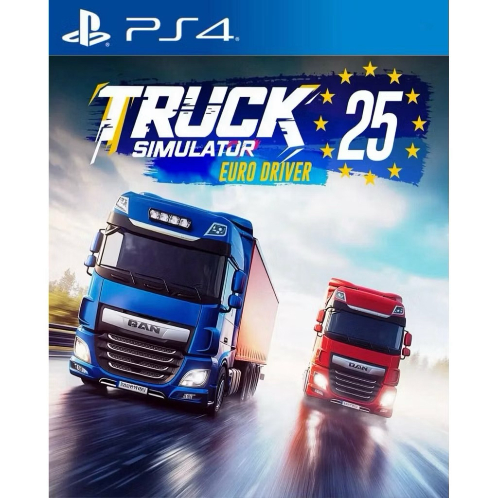 PS4 Truck Simulator 25 Euro Driver Full Game Digital Download PS4 & PS5