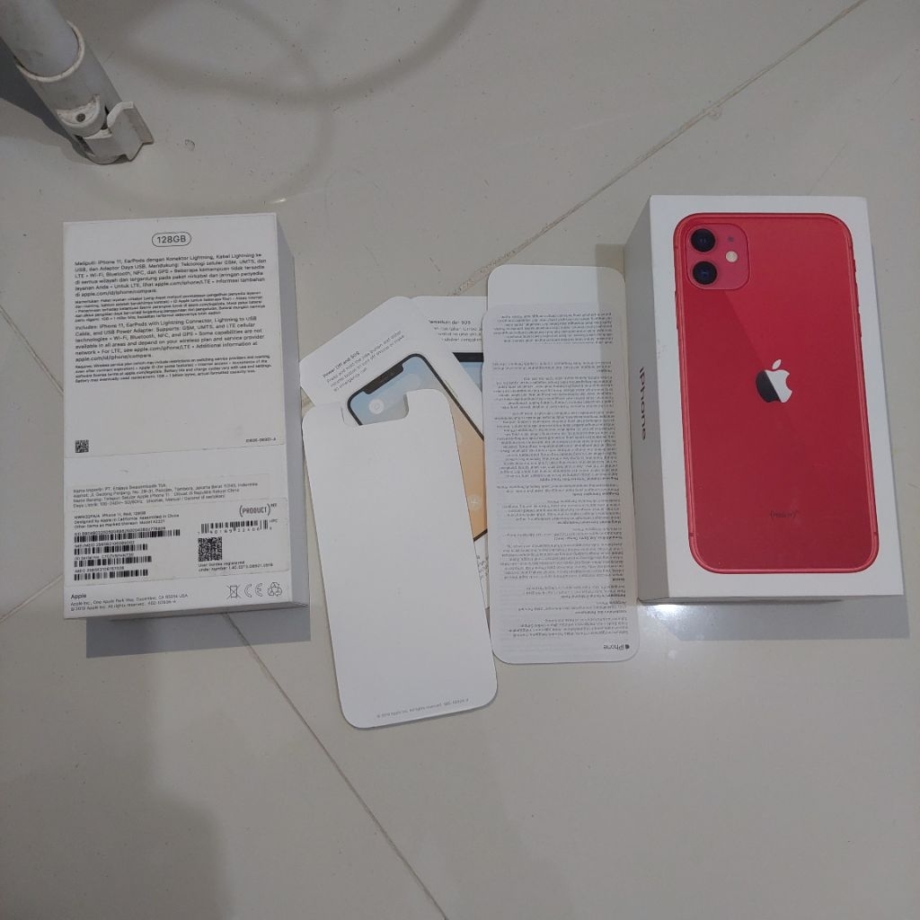 DUS BOX IPHONE 11 RED ORI COPOTAN IBOX