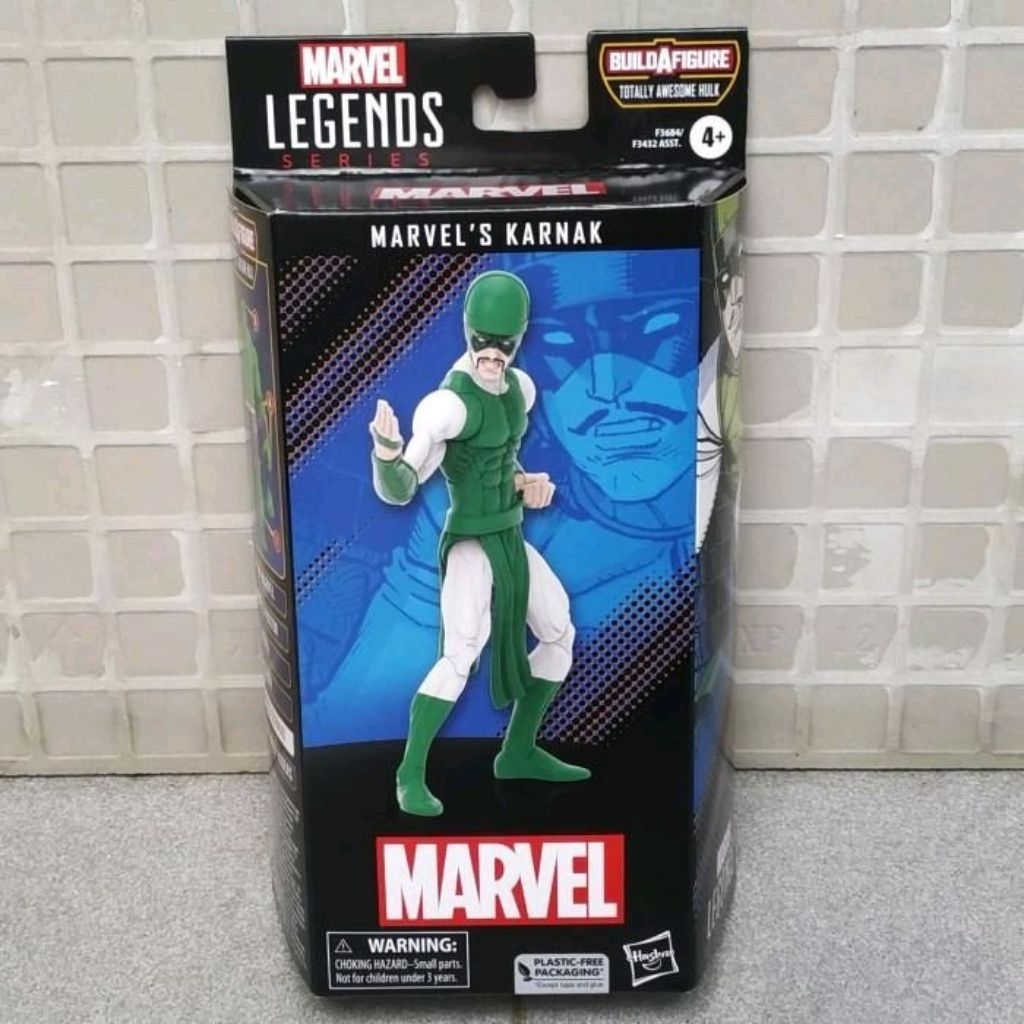 HASBRO MARVEL LEGENDS KARNAK TANPA BAF AWESOME HULK AMADEUS CHO