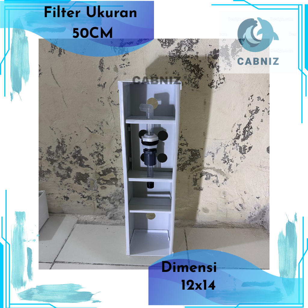 TOP FILTER TALANG/FILTER AQUARIUM 50CM