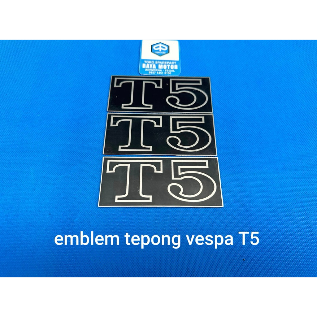 emblem trim vespa t5