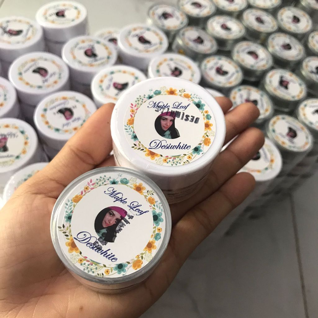 Maple Leaf Skincare BPOM Cream Siang Dan Malam Penghilang Flek Dan Jerawat