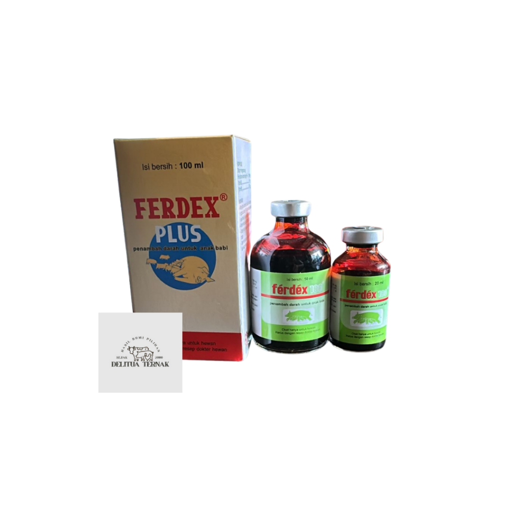 FERDEX / FERDEX PLUS – Penambah Darah untuk Anak Babi