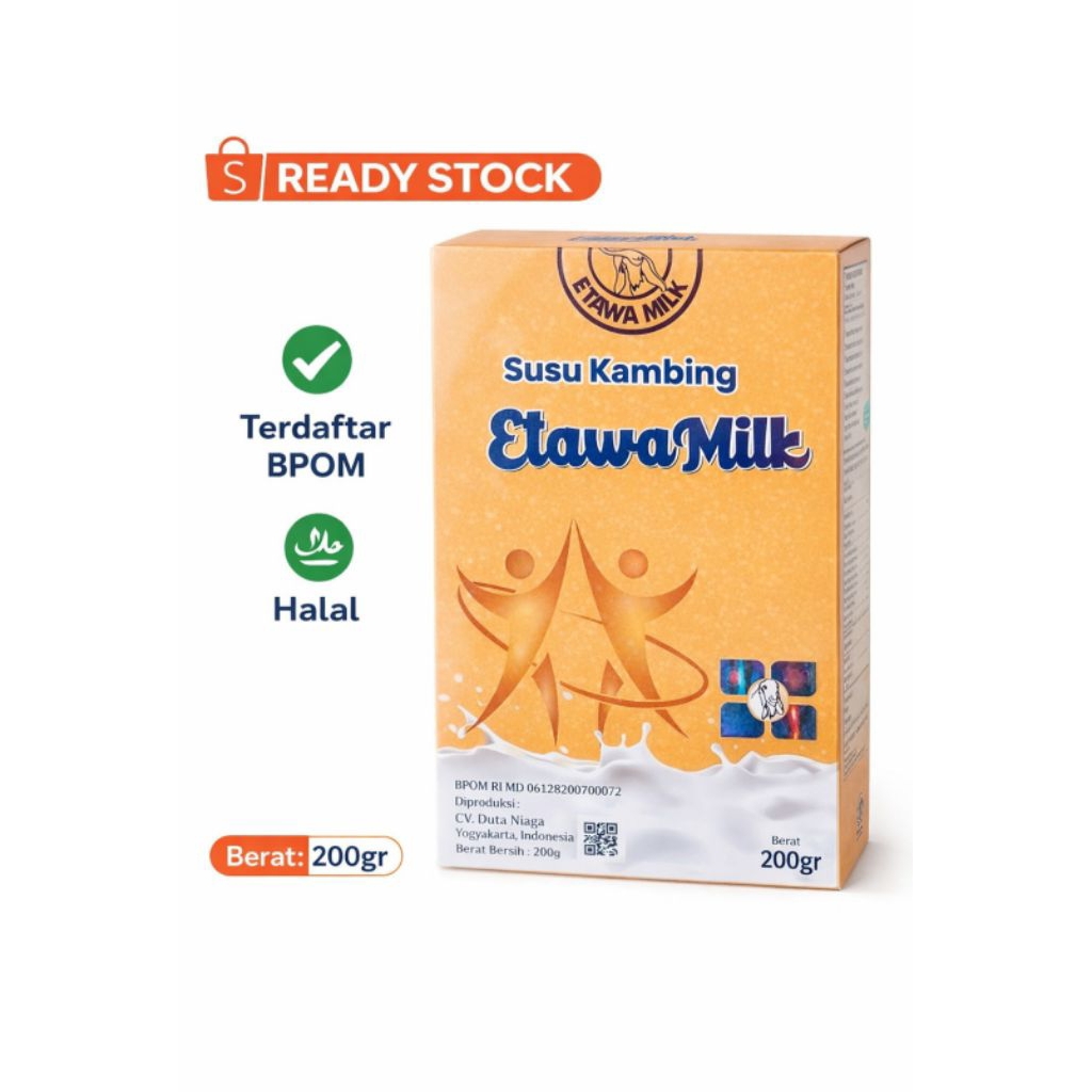 SUSU KAMBING ETAWA MILK – Susu Serbuk Murni 200g