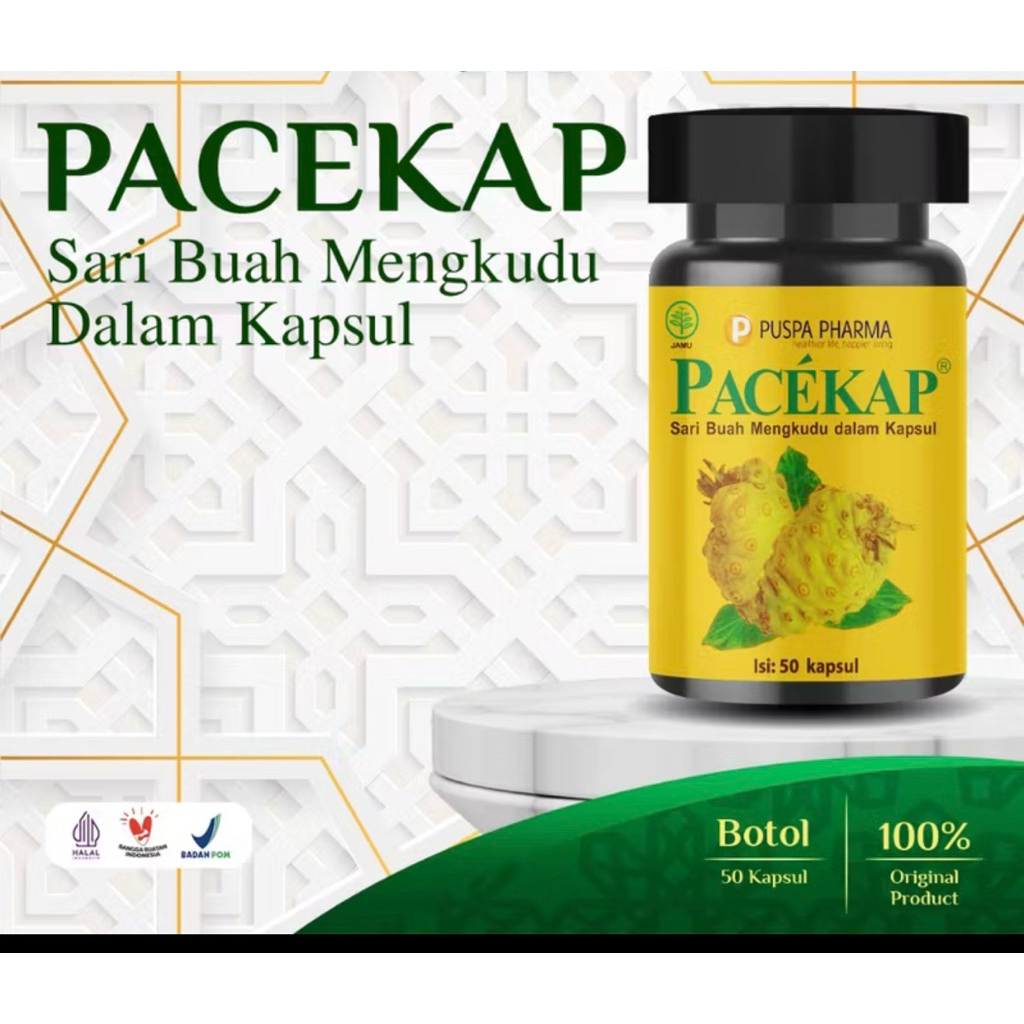 Pacekap isi 50kapsul/Sari buah mengkudu
