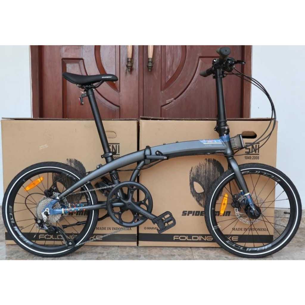 PROMO TURUN HARGA Sepeda Lipat ELEMENT ECOSMO 9 JAMSELINAS SHIMANO ALTUS