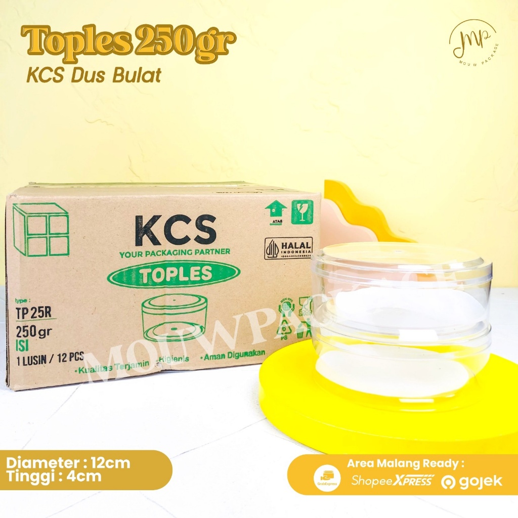 TOPLES 250GR KCS BULAT / TOPLES KUE KERING COOKIES PERMEN / TOPLES 250GR MERK KCS PER DUS ISI 12 PCS