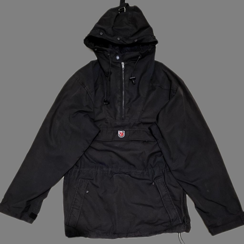 Fjallraven Anorak Pullover Outdoor Jacket Size M LD 120 Premium Condition