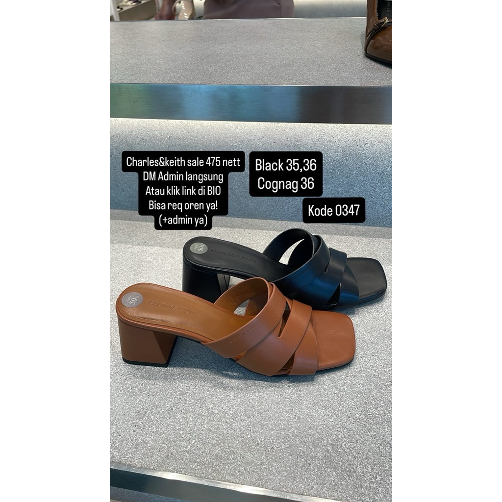 Promo SALE  dicount diskon sepatu sandal wanita Charles&keith original