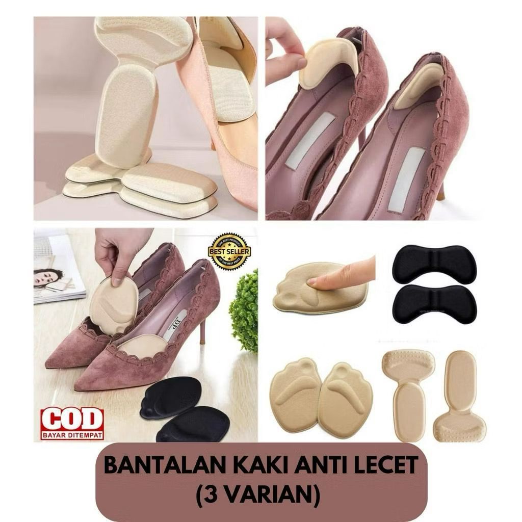 Bantalan Sepatu Busa Pelindung Tumit Pad Anti Lecet Insole Sepatu Heel