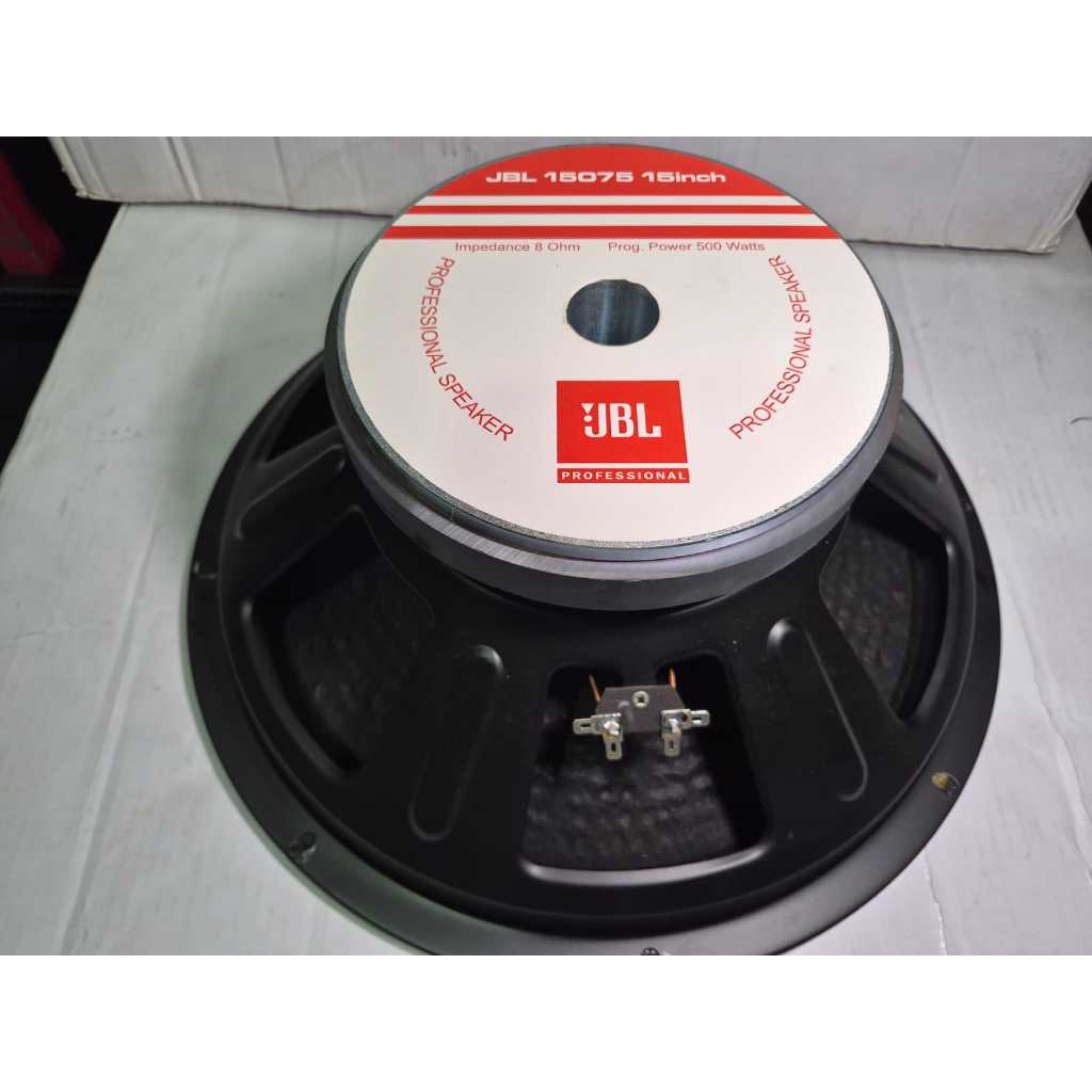 SPEAKER KOMPONEN JBL 15 INCH / speaker komponen 15 inch JBL 15075 Daya 500 watt / voice coil 3 in / 