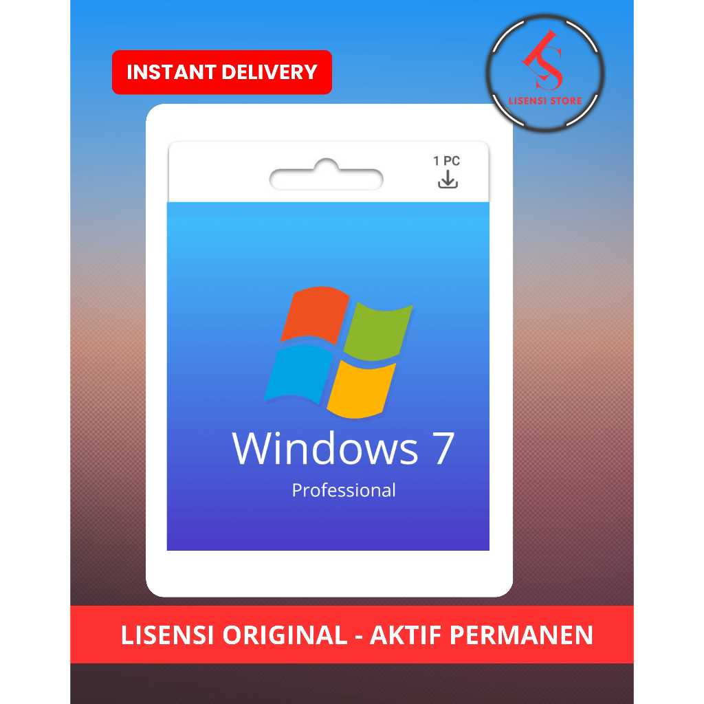 Windows 7 Professional Lifetime - Win7 Ultimate - Aktivasi Windows 7 Original