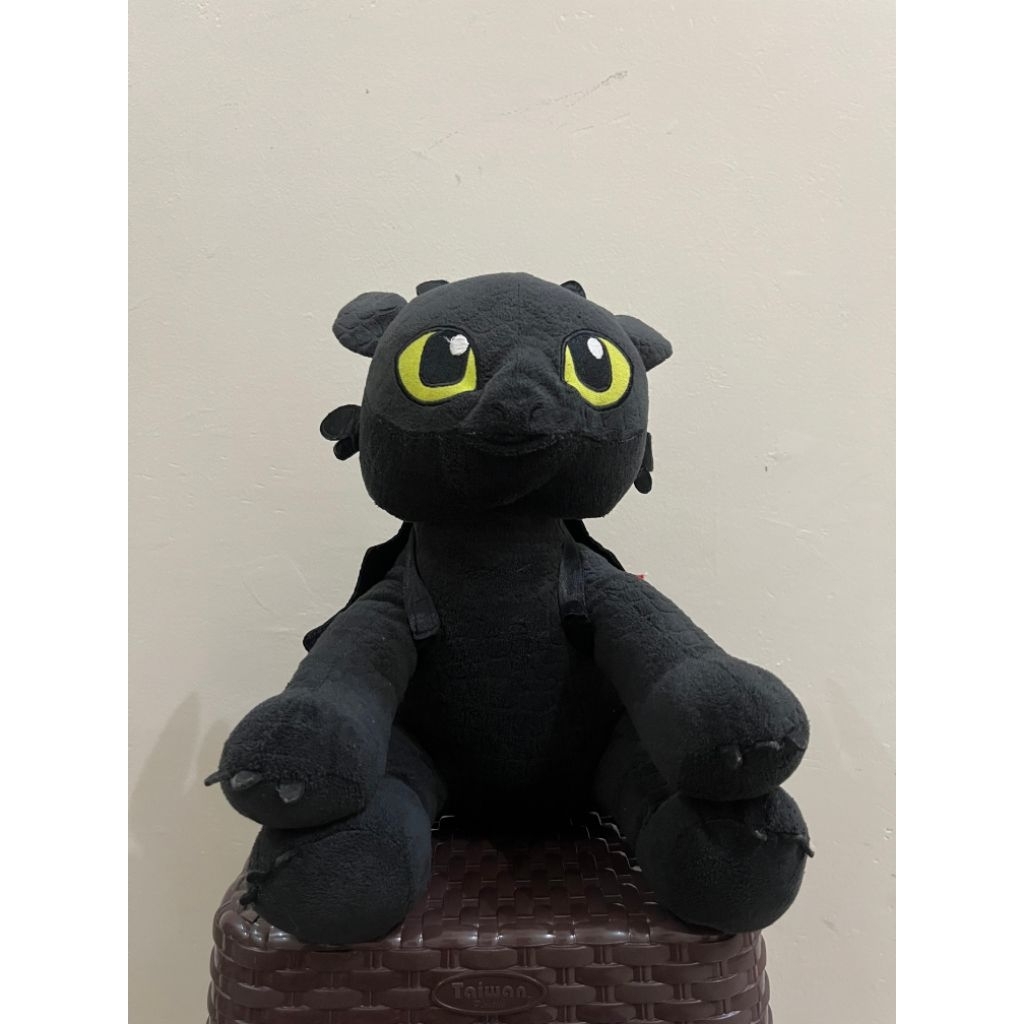 Boneka Toothless Ori Collab Build A Bear (BAB)