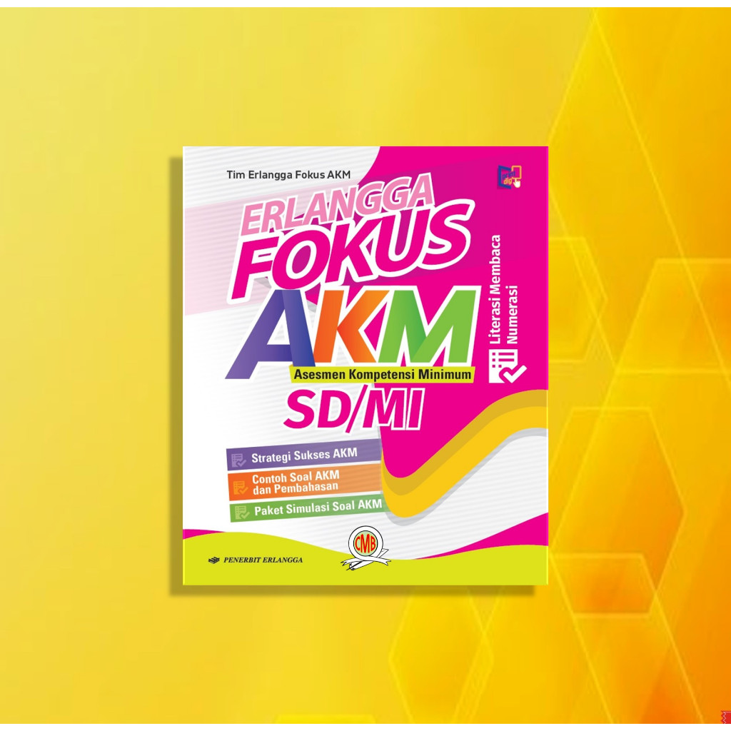 [Penerbit Erlangga] ERLANGGA FOKUS AKM (ASESMEN KOMPETENSI MINIMUM) SD/MI ORIGINAL